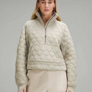 Lululemon Scuba Oversized Quilted Half Zip